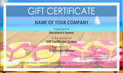 Vacation Gift Certificate Template from www.giftcarddesigner.com