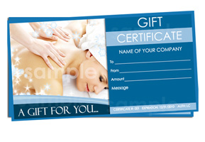 Gift Certificate Template