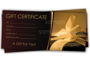 Gift Certificate Template