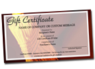 Gift Certificate Template