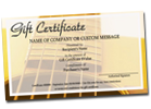 Gift Certificate Template