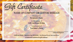 Dinner Gift Certificate Template Free from www.giftcarddesigner.com