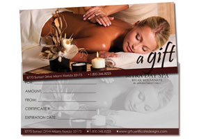 Gift Certificate Template