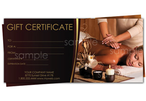 Gift Certificate Template