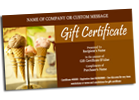 Gift Certificate Template