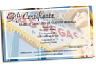 Gift Certificate Template